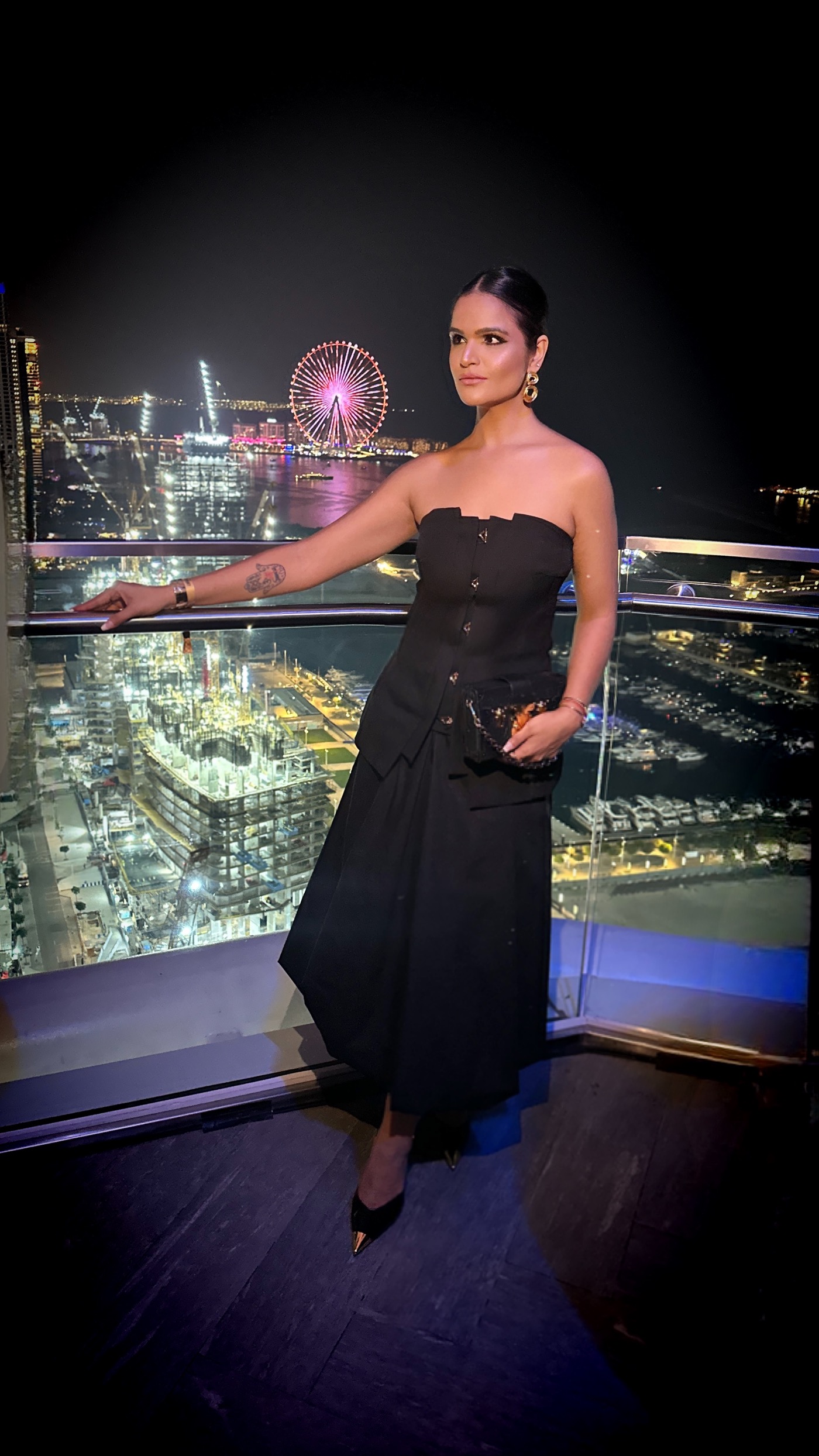 Aastha Chopra — Dubai luxury rooftop